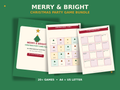 Merry & Bright Christmas Party Games Bundle – 20+ Printable Family Games, Christmas Bingo, Trivia, Charades & Puzzles