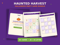 Haunted Harvest Halloween Party Games Bundle – 20+ Printable Kids & Family Games, Halloween Bingo, Trivia & Puzzles