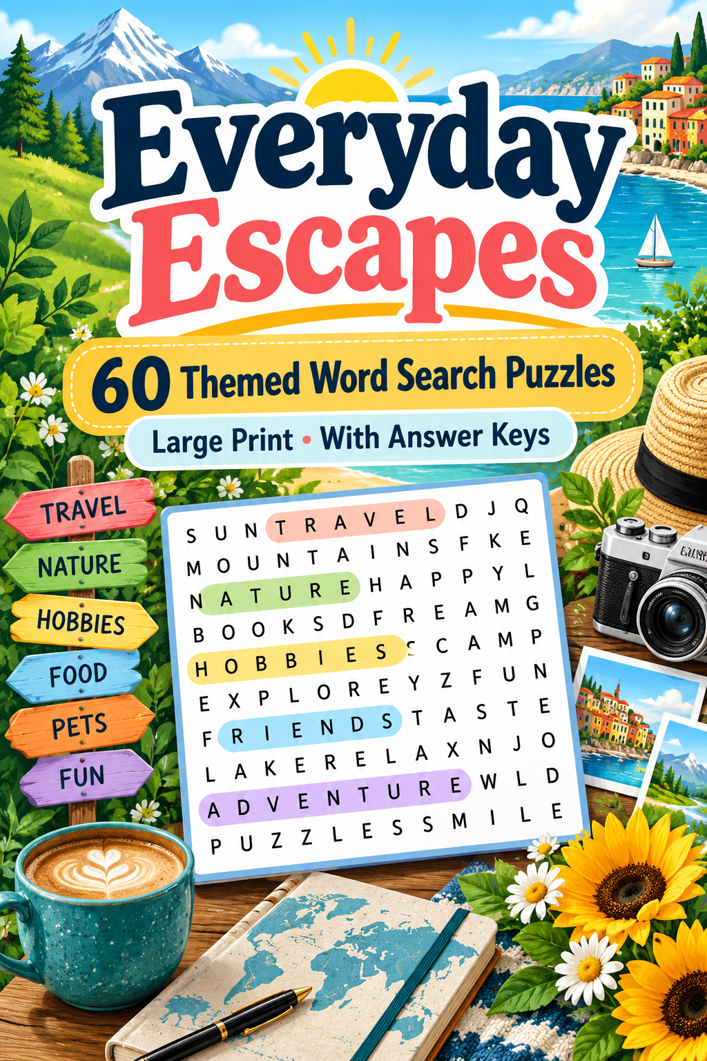 Everyday Escapes Word Search